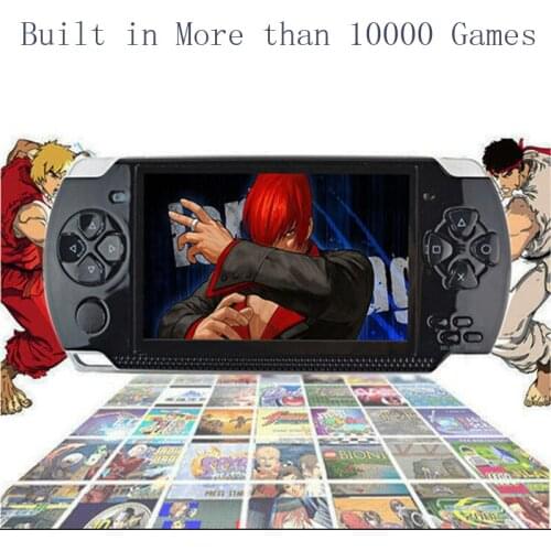 Video Game Console Player X6 for PSP Gamapad Handheld Retro 4.3 inch Screen Mp4 Player Game Player Support Camera,Video,E-book