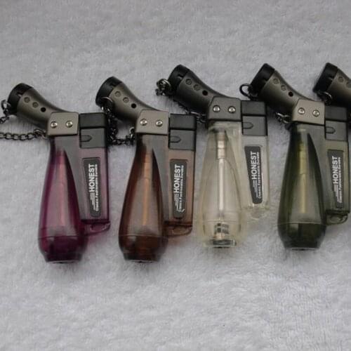 Refillable Inflatable Straight Into The Lighter Small Body High Firepower Briquets Et Accessoires Fumeurs Smoking Accessories