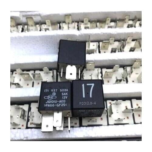 New 171 937 503A PA66-GF25 171937503A 171-937-503A 12VDC DC12V 40A car AUTO 12V Relay 10pin