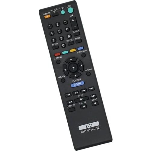 New Remote Control Fit For SONY RMT-B122P BDP-S185 BDP-S186 BDP-S190 BDP-S300 BDP-S490 BDP-S4100 Blu-ray Disc Player