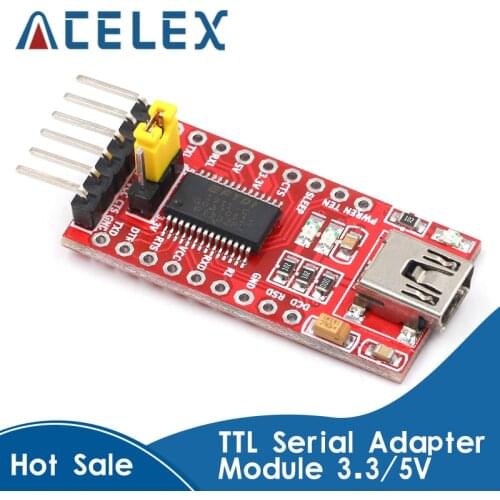 FT232RL FTDI USB 3.3V 5.5V to TTL Serial Adapter Module forArduin Mini Port.Buy a good quality!Please choose me
