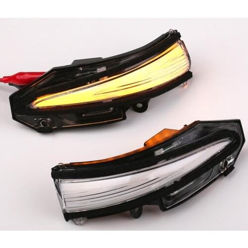 LED Dynamic Turn Signal Light Flowing Water Blinker Flashing Light For Toyota RAV4 XA40 13-18 Highlander XU50 Noah R80 4Runner