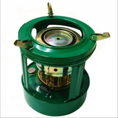 Outdoor Portable Kerosene Stove 8 Wicks Camping Picnic Burner Furnace Camping Stove Heater, 17cm Diameter for Backpacking