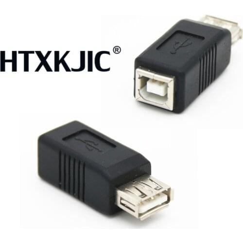 USB2.0 A TYPE Female to USB B Female plug adapter for printer device USB AF TO USB BF Printer usb connector