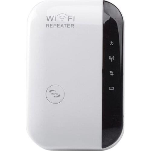 WiFi Extender Range Booster, 2.4G Internet Amplifier Fibre WiFi Extender, for School Home Office UK Plug