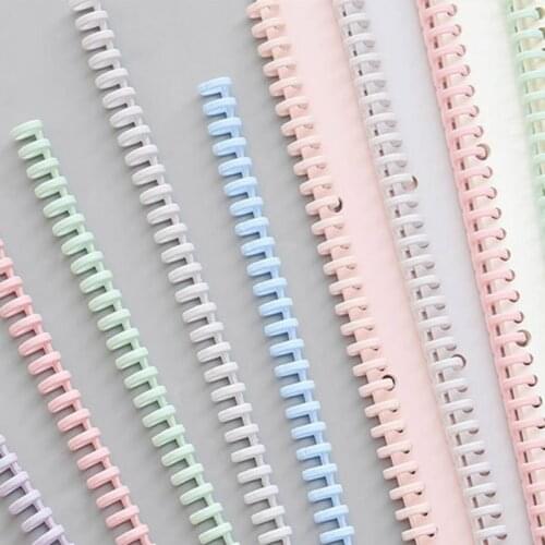 10Pcs 30 Holes Circles Ring Loose-leaf Paper Book Scrapbook Album Binder Spiral A4 Notebook Binding Clips