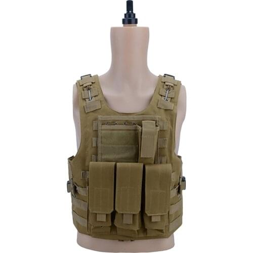 Airsoft Military Vest Molle Combat Assault Plate Carrier Tactical Vest Outdoor Clothing Hunting Equipment Camouflage Vest