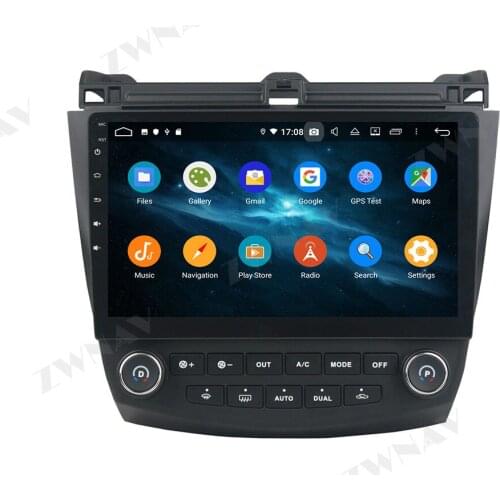 128G Android 10 Screen Car DVD Player Carplay Radio Audio Navigation GPS For Honda Accord 7TH-GE Head Unit Multimedia