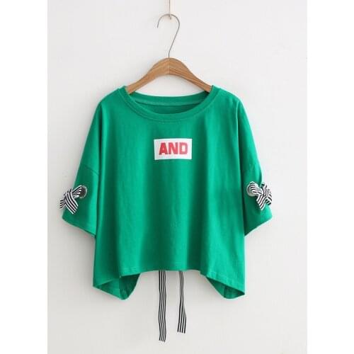 2020 Tops T-shirts Cotton Female Fashion Womens Garment