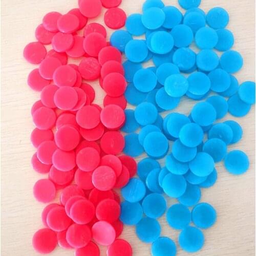 5D Diamond Painting Clay Mud Glue Blue Red Round Shape Embroidery Mosaic Tools