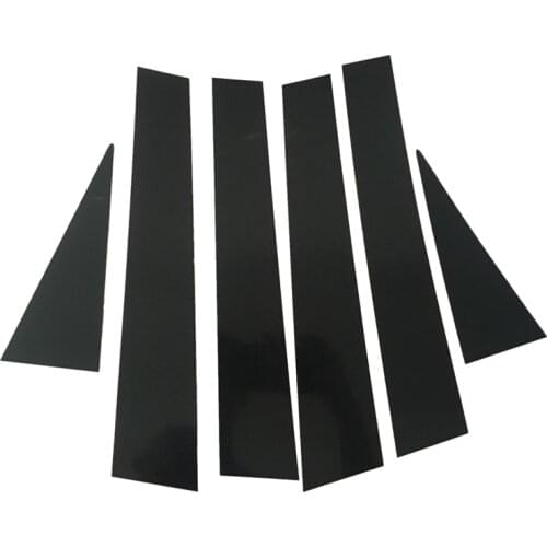 Car Window BC Center Pillar Window Pillar Sticker Trim for Chevrolet Captiva 2008-2018