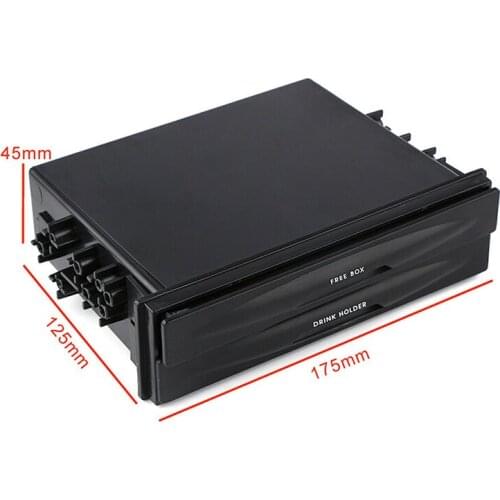 Radio Storage Box Universal Vehicle Double position Organizer Replacement