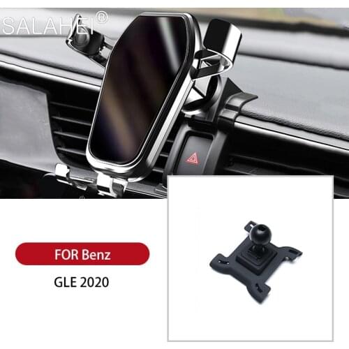 Car Phone Holder For Mercedes Benz GLE GLS 2020 Air Vent GPS Cell Stand Interior Dashboard Auto Accessory Mobile Phone Bracket