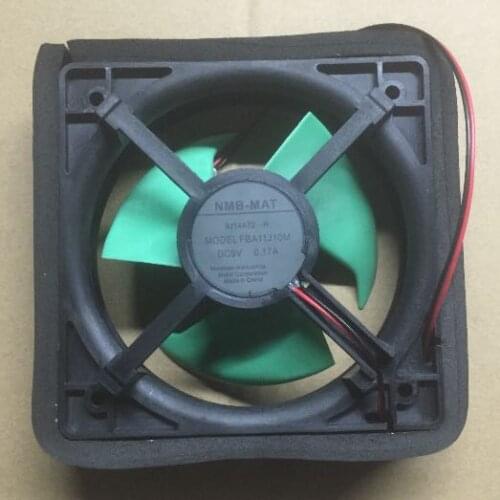 FBA11J10M For NMB Refrigerator cooling Fan DC 9V 0.17A 113x113mm 2-wire