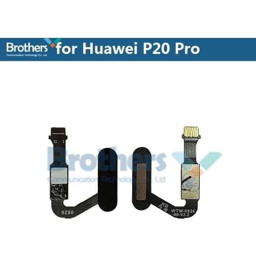 For Huawei P20 Pro Fingerprint Flex Cable for Huawei P20Pro Home Button Sensor Scanner Flex Cable Replacement Test Original Top