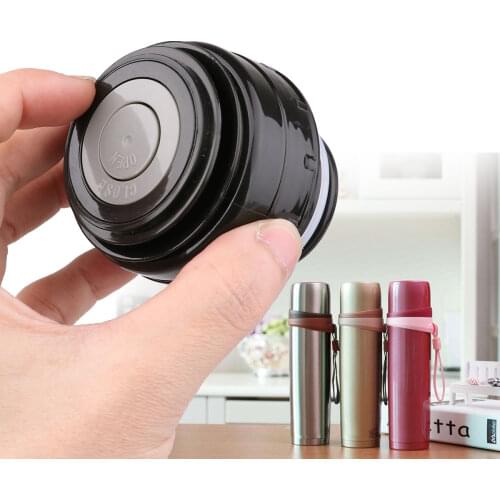 3.5/4.5/5.2cm Vacuum Bottle Cover Lid Leakproof Thermal Cup Stopper Snap Cap for Travel Bullet Mug Super Seal Flask Bottle Cover