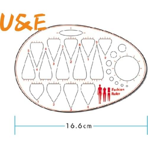 Clothing Neckline Curve Ruler Fashion Women Neckline Template Ruler Female Draw Neckline Curve