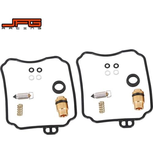 Motorcycle 2 Set Carburetor Repair Fix Kit Rebuild Tool For YAMAHA XVS650 V-Star 1997-2016 XV250 Route 66 Virago V-Star XV 250