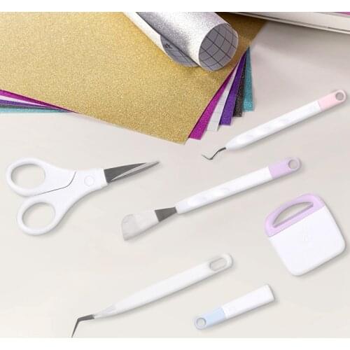 Craft Vinyl Weeding Tool Set Dried Flower Basic Handmade Tools DIY Kit Silhouettes Cameos Lettering Scrapbooking Cutting