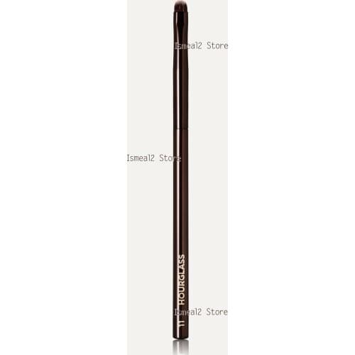 Hourglass 11# Smudge Makeup Brush Eye Deatiled Corrector Dark-Bronze Metal Handle Synthetic Shadow Smokey Liner Cosmetics Tools