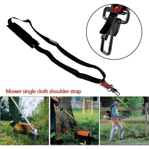Lawn Mower Strap Strimmer Shoulder Harness Strap Lawn Mower Straps for Brush Cutter Trimmer With Carry Hook
