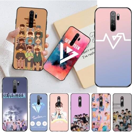 Seventeen JUN DK JOSHUA kpop Phone Case for Redmi Note 9 8 8T 8A 7 6 6A Go Pro Max Redmi 9 K20 K30 Pro