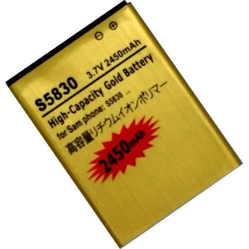 EB494358VU Replacment Battery for Samsung Galaxy Ace S5830 Gio S5660 S7250D S5670 Pro S7510 i569 Internal Batteries Accumulator