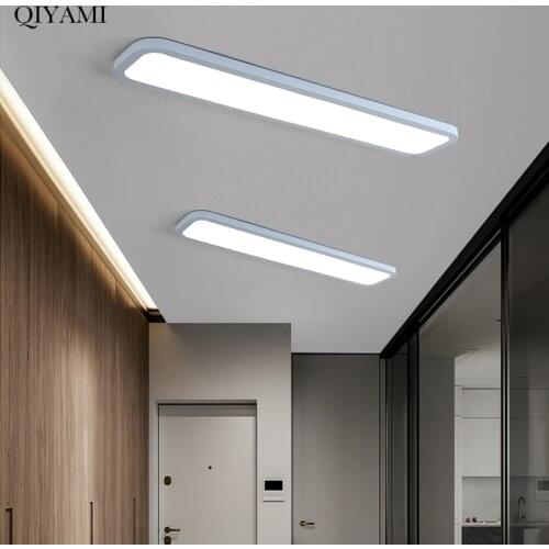 Modern Minimalist LED Ceiling Lights For Cloakroom Bedroom Corridor Indoor Rectangular Simple Lamps Home Deco Lighting Fixtures