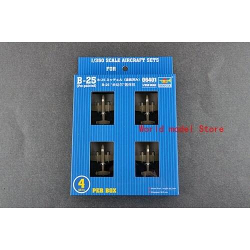 Trumpeter 06401 1/350 Scale B-25 Mitchell(Pre-painted) Plastic Aircraft Sets