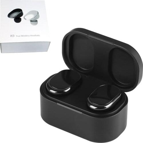 LANCASE K9 Earphone Original Touch Control TWS Bluetooth V5.0 Deep Bass Earphones HiFi Stereo Sound Business style