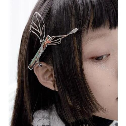 TIMEONLY Japan Style Hollow Butterfly Metal Clip Haipin for Women Lady Sweet Hairwear Festival Gifts Elegant Jewellery Simplear