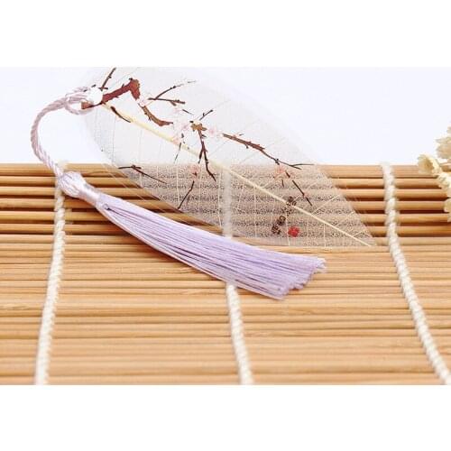 1pcs Plum Blossom Warm Classical Plum Blossom Printed Drawing Bookmarks Chinese Style Handmade Bookmarks