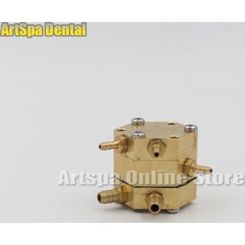2PCS dental Hexagonal Valve dental 5 Kg single air control valve with 5 connectors Dental Materials dental products