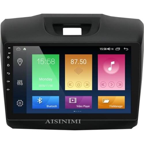 AISINIMI Android 10 Car Dvd Player navigation For CHEVROLET S10 ISUZU D-Max car radio Car Audio Gps Multimedia Stereo Monitor