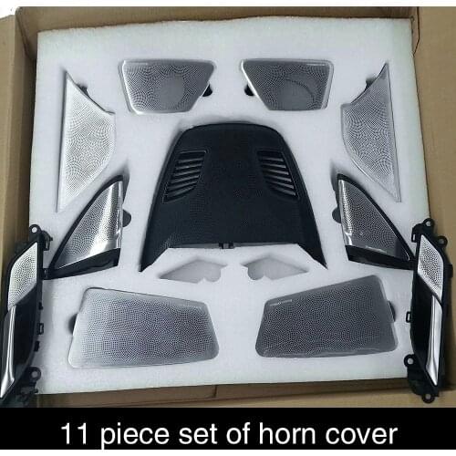 11 pcs car midrange speaker door loudspeaker LED glow lamp tweeter bocinas design for bmw g30 synchronized ambient light a set