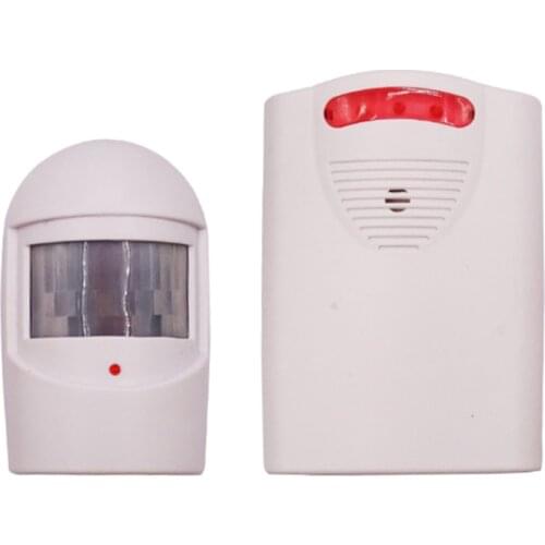 Wireless Driveway Security PIR Protect Home Garage Alarm System 100Meters