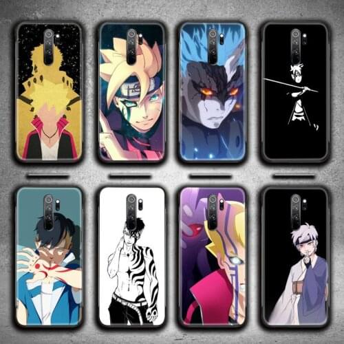 BORUTO Sarada Mitsuki Phone Case for Redmi 9A 9 8A 7 6 6A Note 10 9 8 8T Pro Max K20 K30 Pro