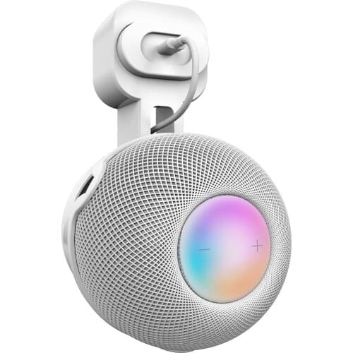 For Homepod Mini Speaker Outlet Wall Mount Hanger Holder Stand Space Saving Wall-Mounted Bracket Assistants Accessories