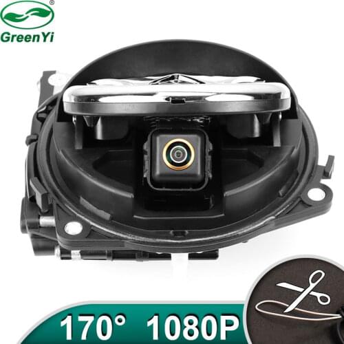2021 HD AHD 1080P 170° Fisheye Badge Flip Emblem Rear View Logo Camera For VW Golf 6 CC Passat B6 B7 B8 EOS Beetle Android DVD