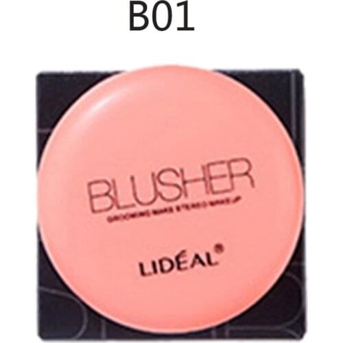Macaron Cosmetic Natural Girls Women Rose Blusher Powder Palette Charming Cheek Color Make Up Face Blush