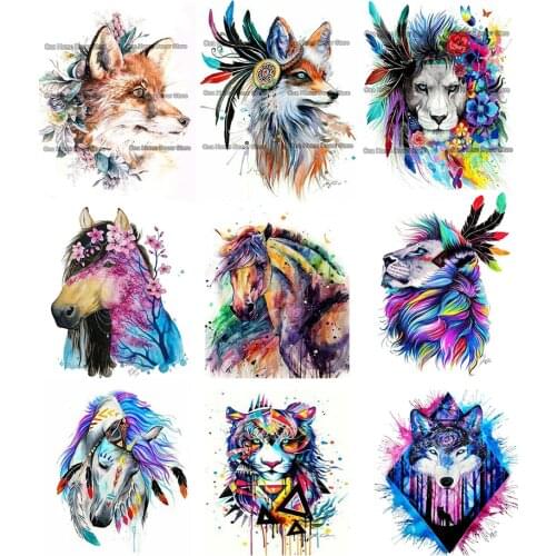 Fox tiger 5D diy Needlework square diamond embroidery wedding decor resin mosaic diy diamond painting cross stitch kits RA1365