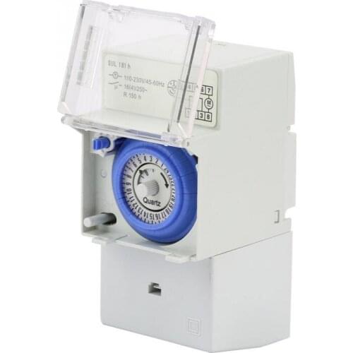 110-230v Time Switch SUL181H 24 Hours Analog Mechanical Timer Manual/Auto Controller Time Switch Household Timer Hot 2019
