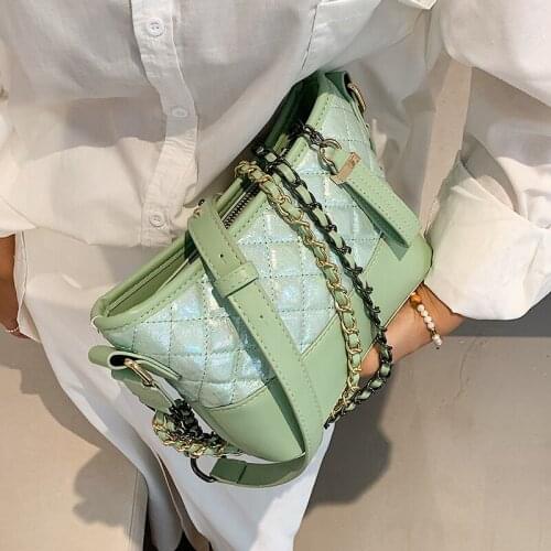 Fashion Hobos Chain Handbags Purse Women Shoulder Crossbody Bags 2021 New Luxury Brand Ladies Messenger Bags Totes High Quality