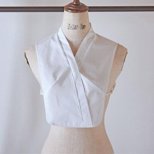 Fashion 2021 White Fake Collar for Women Detachable Collars Stand Woman Removable Half Shirt Detachable Blouse Tops Decor