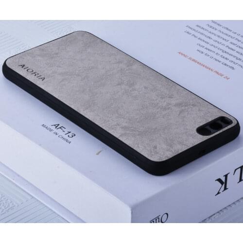 Aioria Soft Silicone Case For Xiaomi Mi Note 3 Cover Leather Back Vintage Classic Design
