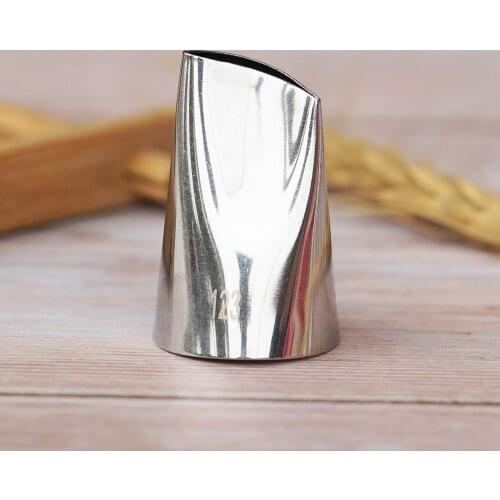 #123 Icing Piping Nozzle High Quality Seamless Icing Tube Nozzle Cake & Cupcake Decorating Tools Bakeware Create Petals