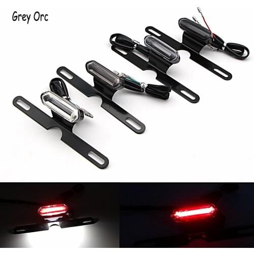License Plate LED Light MOTO For KTM RC8/R 1190 1290 Super DUKE 950 640 ADV Universal Motorcycle Accessories