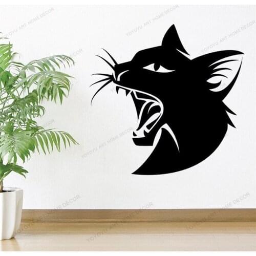 Pet Shop window Decor Vinyl Sticker Wall Decals For Pets Cat Care Shop Art Wall Murals Pet Grooming Salon cx61