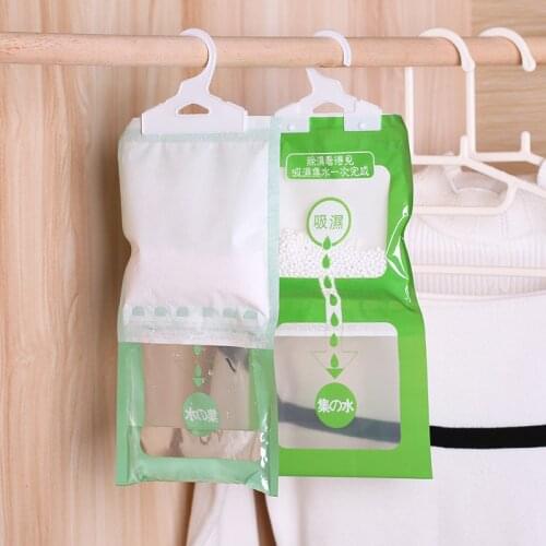 Hanging Wardrobe Desiccant Moisture Absorber Bag Room Dehumidize Wardrobe Hanging Moisture Bag Mildew-Proof Moisture-Proof
