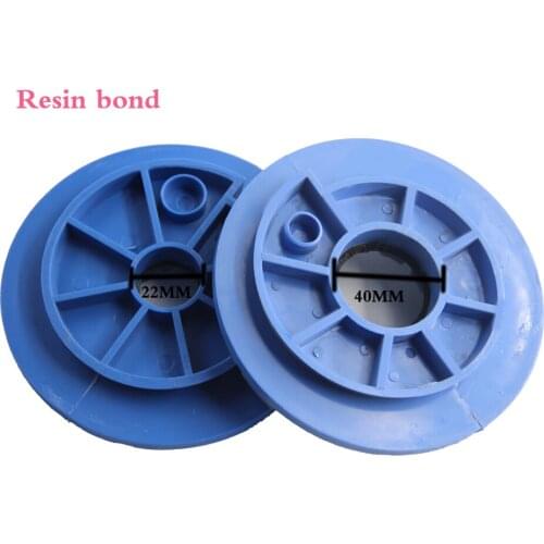 Round Snail Shape Resin Bond 125mm 100mm Grit 50-3000 Polishing Machine Work Thinckness 8mm Used to Fine Grinding Polished